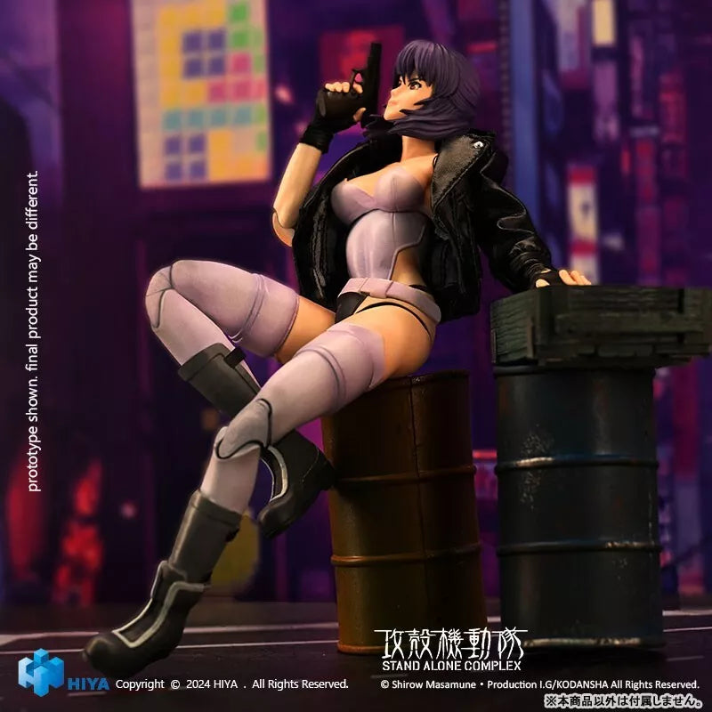 Ghost in the Shell Stand Alone Complex Motoko Kusanagi 1/12 Action Figure JAPAN