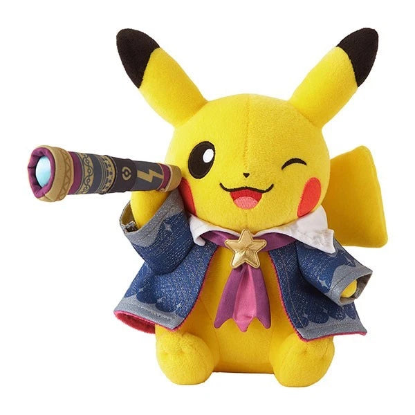 Pokemon Center Pokemon Observatory Starry Sky Pikachu Plush Doll JAPAN OFFICIAL