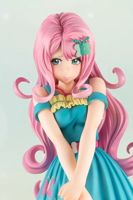 Kotobukiya meu pequeno pônei bishoujo fluttershy 1/7 figura Japão oficial