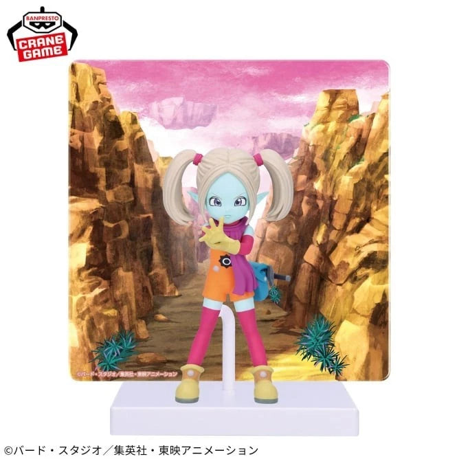 Banpresto Dragon Ball Daima Panji Figure with Panel JAPAN OFFICIAL
