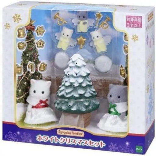 Epoch Sylvanian Families White Christmas Set JAPAN OFFICIAL