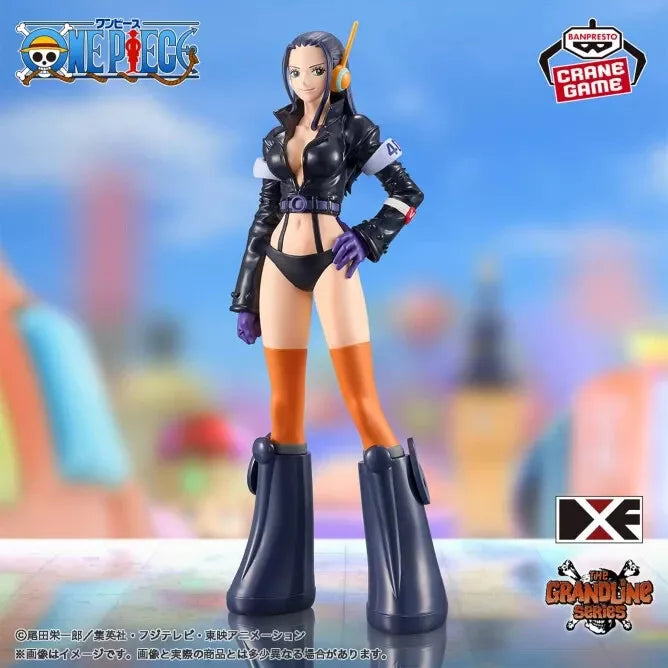 BanPresto DXF A série Grandline Nico Robin Egg Head Figura Japão Oficial