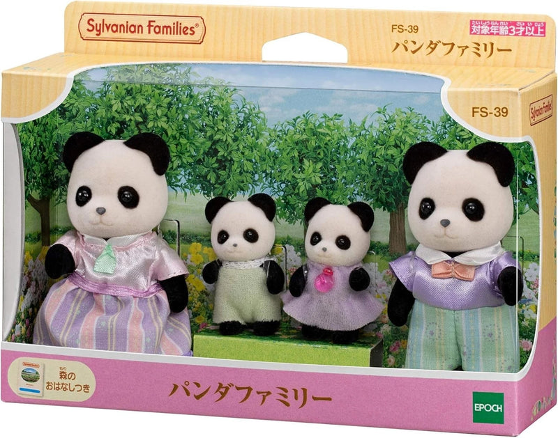 Epoch Sylvanian Families Calico Critters Panda Family FS-39 JAPAN OFFICIAL