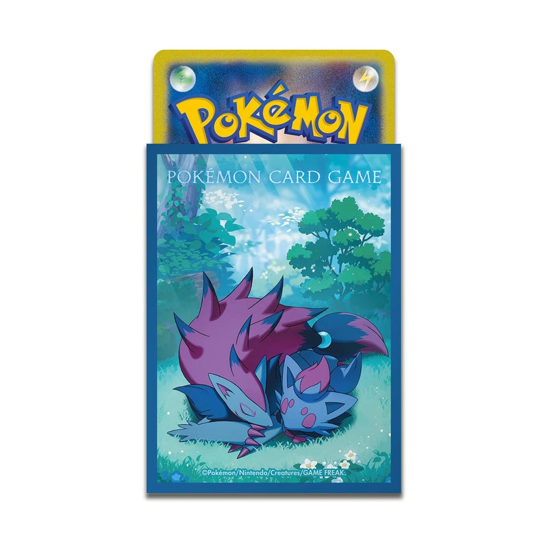 Pokemon Center Original Card Sleeves Zorua & Zoroark Sleeping JAPAN OFFICIAL