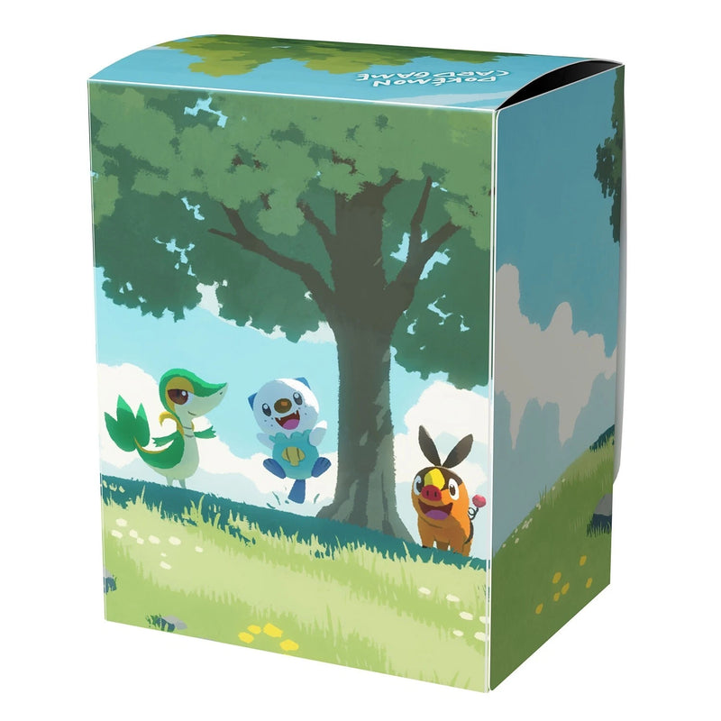 Pokemon Center Original Deck Case Snivy & Tepig & Oshawott JAPAN OFFIZIELL