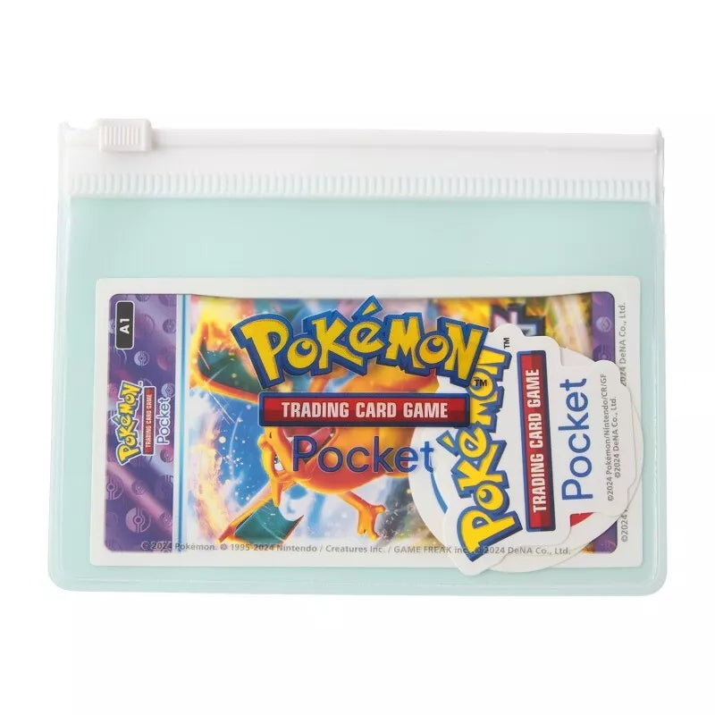 Pokemon Center Original Trading Card Game Pocket Pouches & Stickers Charizard