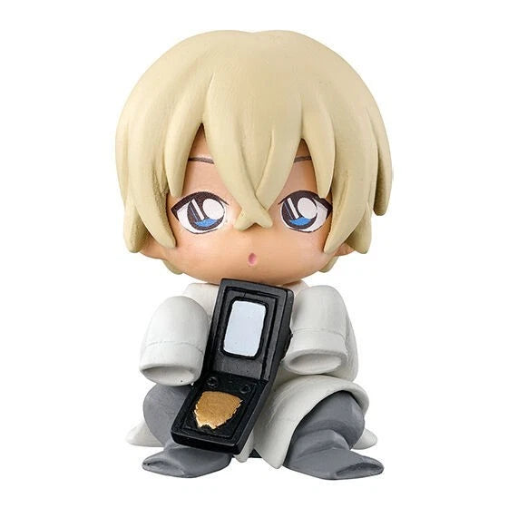 BANDAI Chijimase Tai 10 Detective Conan Komplettset Figur Kapselspielzeug JAPAN