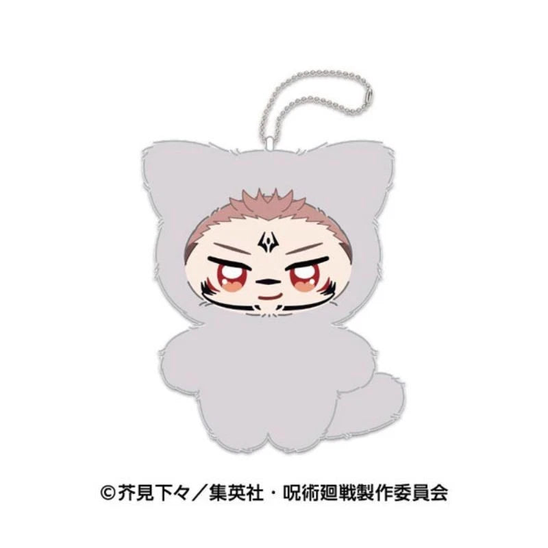 Ensky Chimikemo Mascot 2 Jujutsu Kaisen 6. Sukuna Plush Doll JAPAN OFFICIAL