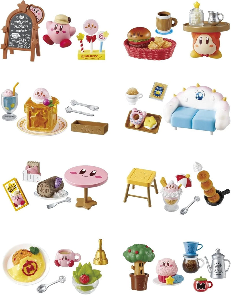 Re-Ment Kirby's Pupupu na Cafe Time Full Set of 8 Figure JAPAN OFFICIAL