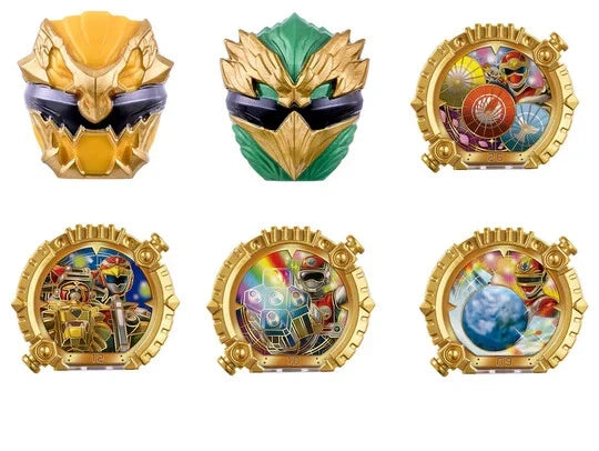 BANDAI No.1 Sentai Gozyuger GP Sentai Ring 02 Complete Set Capsule Toy JAPAN