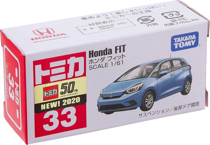 Takara Tomy Tomica No.33 Honda FIT 1/61 JAPAN OFFICIAL