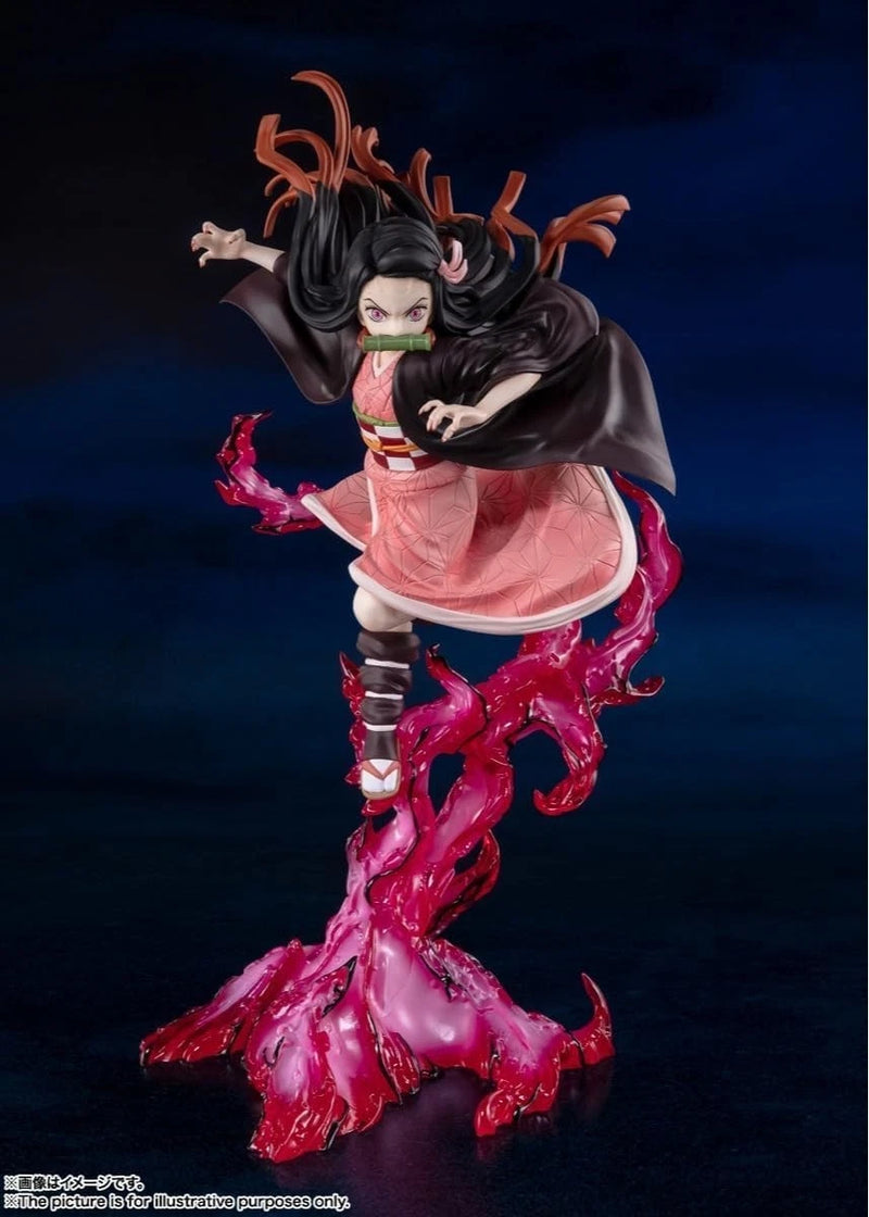 BANDAI Figuarts ZERO Demon Slayer Nezuko Kamado Blood Demon Art Figure JAPAN
