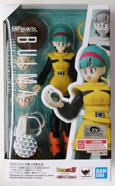 BANDAI S.H.Figuarts Dragon Ball Z Bulma Journey to Planet Namek Action Figure