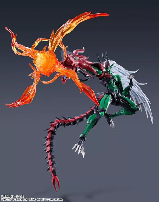 BANDAI S.H.MonsterArts Yu-Gi-Oh! Duel Monsters GX Flame Wingman Action Figure