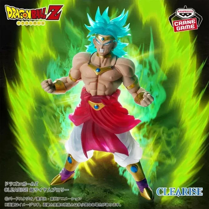 Banpresto Dragon ball Z CLEARISE Super Saiyan Broly Figure UFFICIALE GIAPPONE