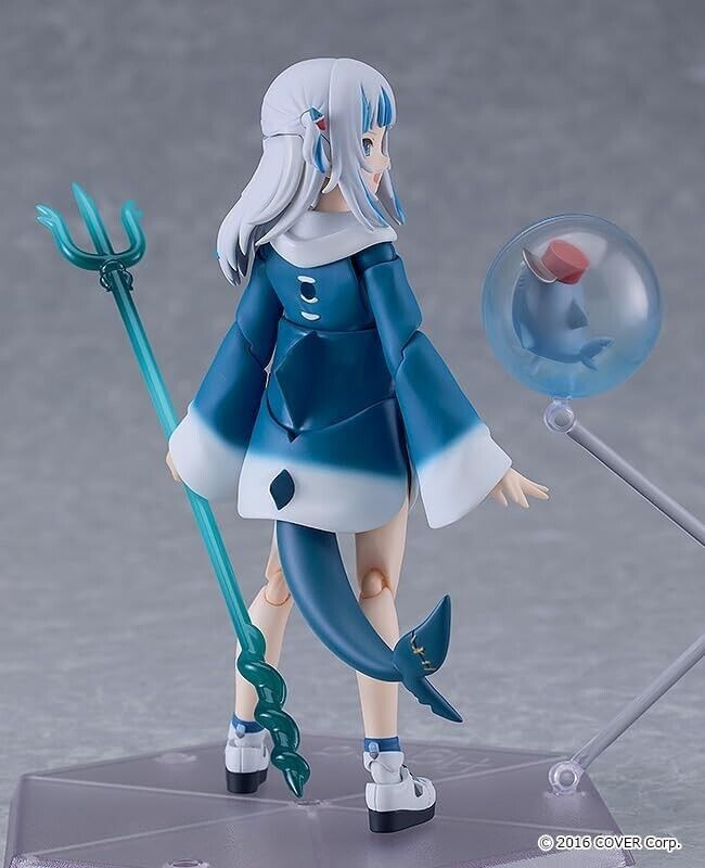 Figma Hololive Production Gawr Gura Acción Figura Japón Oficial
