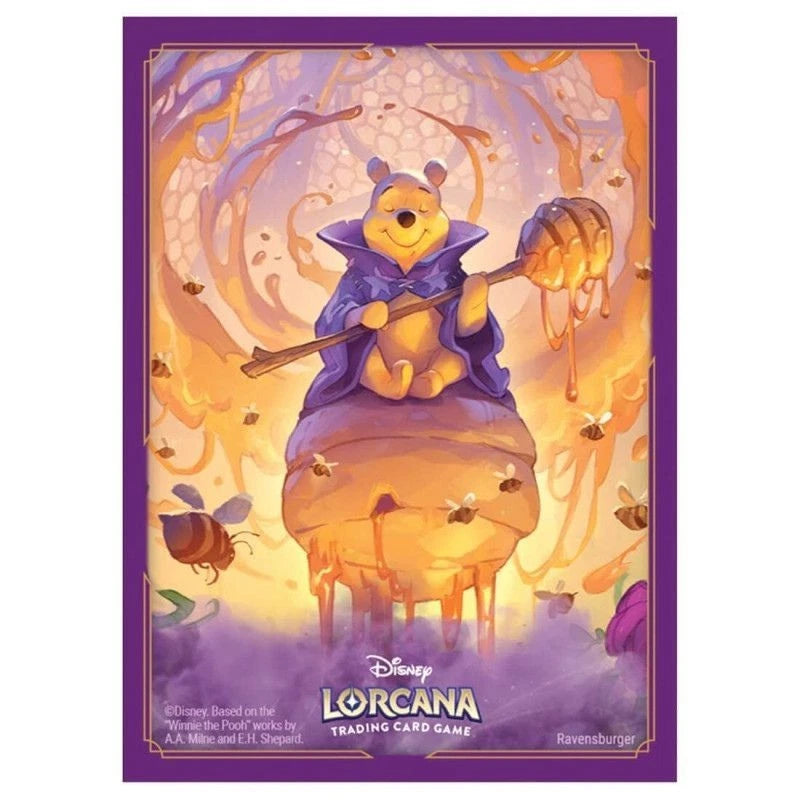Disney Lorcana Card Sleeves Winnie the Pooh Hunny Wizard JAPAN OFFICIAL