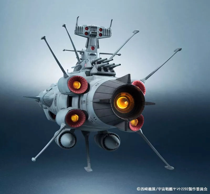 Bandai Kikan Daizen Battleship Yamato 2202 Andrômeda 1/2000 Figura Japão