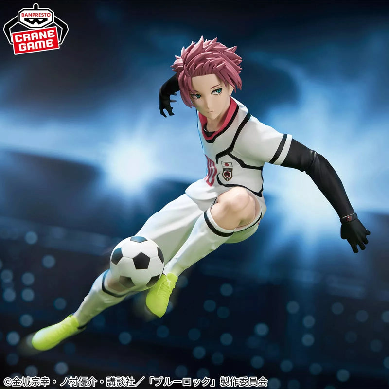 Banpresto Blue Lock Sae Itoshi U-20 Figurine de l'équipe nationale du Japon OFFICIEL DU JAPON