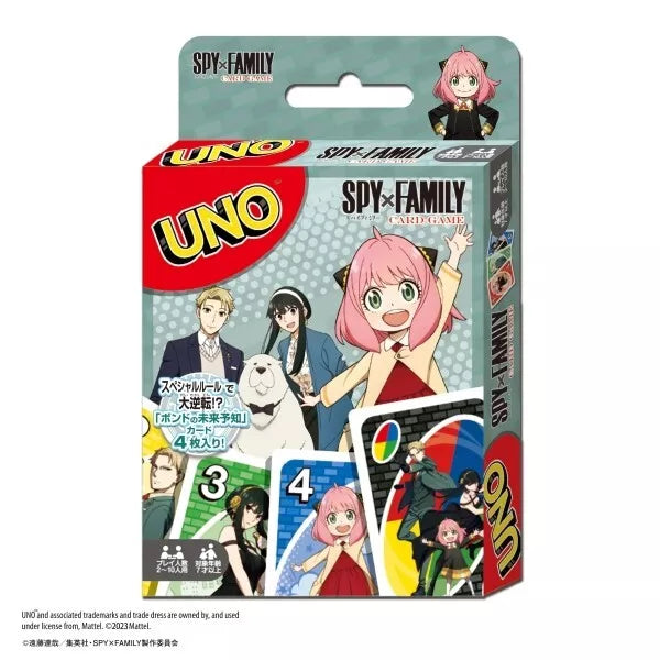 Ensky UNO Card Game SPY x FAMILY JAPAN OFFICIAL