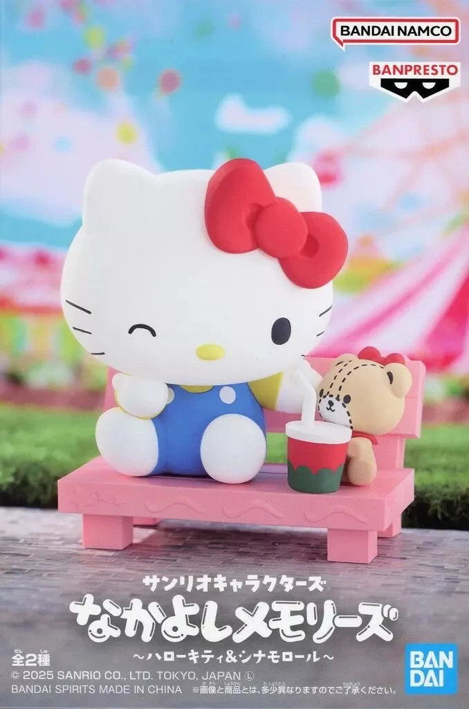 Banpresto Sanrio Personnages nakayoshi souvenirs Hello Kitty Figure Japon officiel