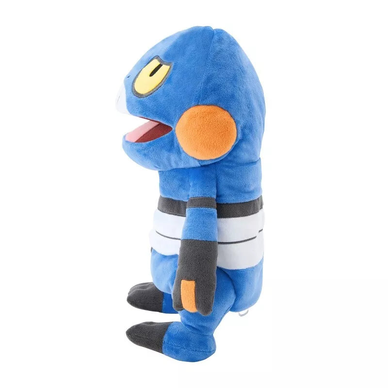Pokemon Center Original Papemon Puppet Peluche Croagunk GIAPPONE UFFICIALE