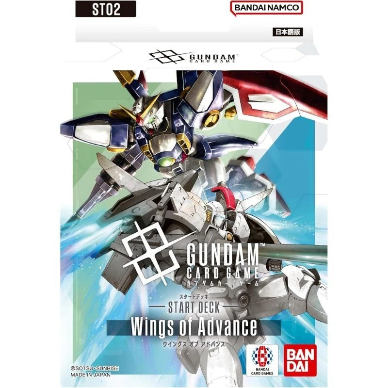BANDAI Gundam Card Game Wings of Advance Starter Deck ST02 TCG JAPAN