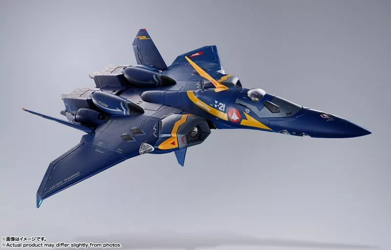 Bandai dx chogokin macross mais yf-21 guld goa bowman ação personalizada figura japão