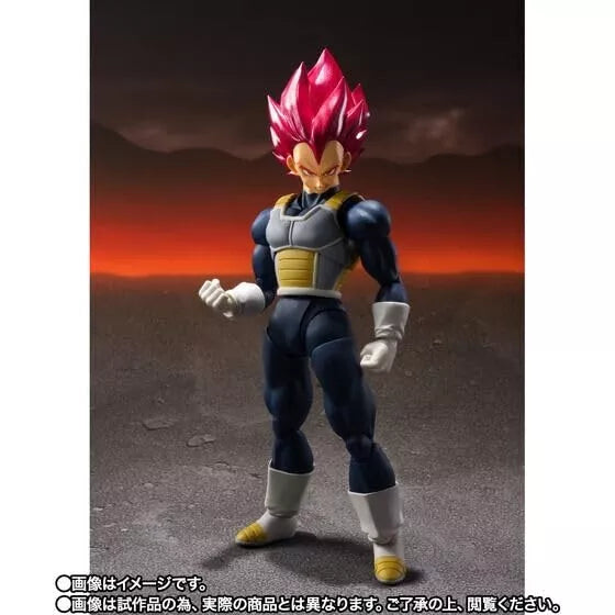 S.H.Figuarts Dragon Ball Super Saiyan God Vegeta 15th anniversary Action Figure