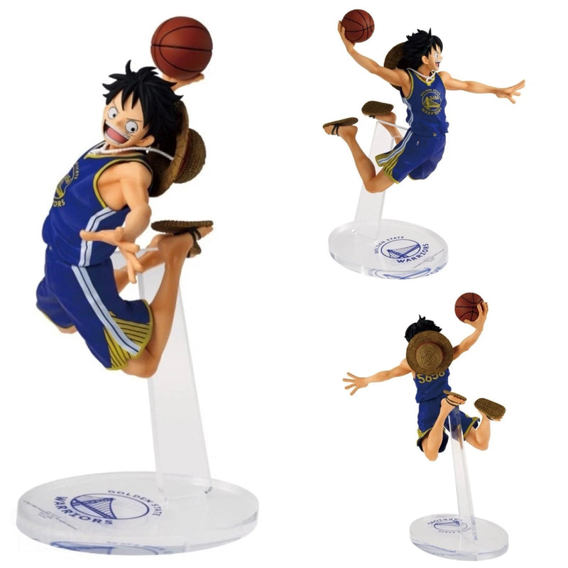 ONE PIECE NBA Master Stars Piece The Monkey D Luffy Golden State Warriors Figure