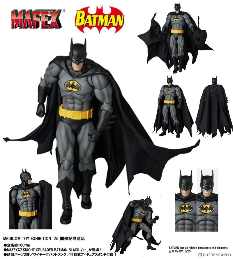 Medicom Toy MAFEX No.270 Knight Crusader Batman Black Ver. Action Medicom Toy MAFEX No.270 Knight Crusader Batman Black Ver. Action