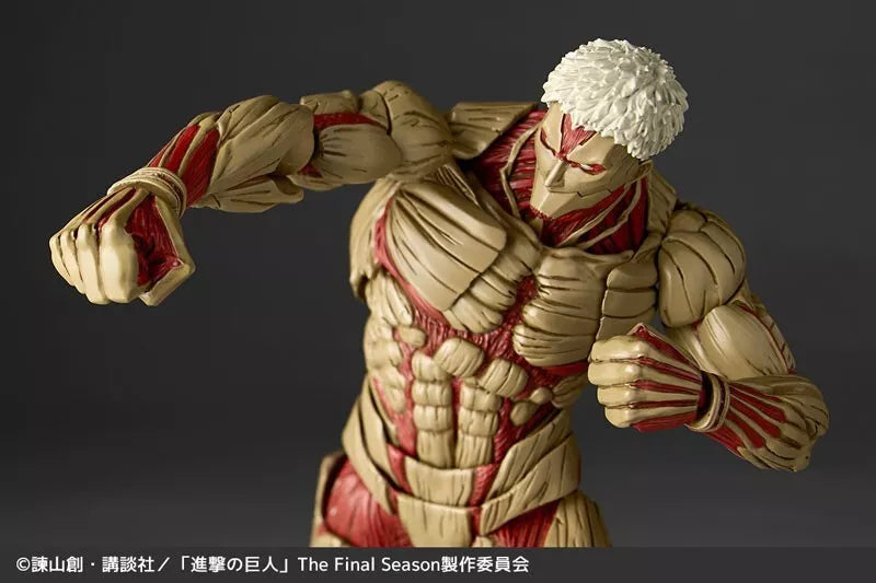 Kaiyodo Revoltech Amazing Yamaguchi Attack on Titan Armored Titan Action Figure