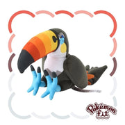 Pokemon Center Original Pokemon Fit 733 Toucannon Plush Doll JAPAN OFFICIAL