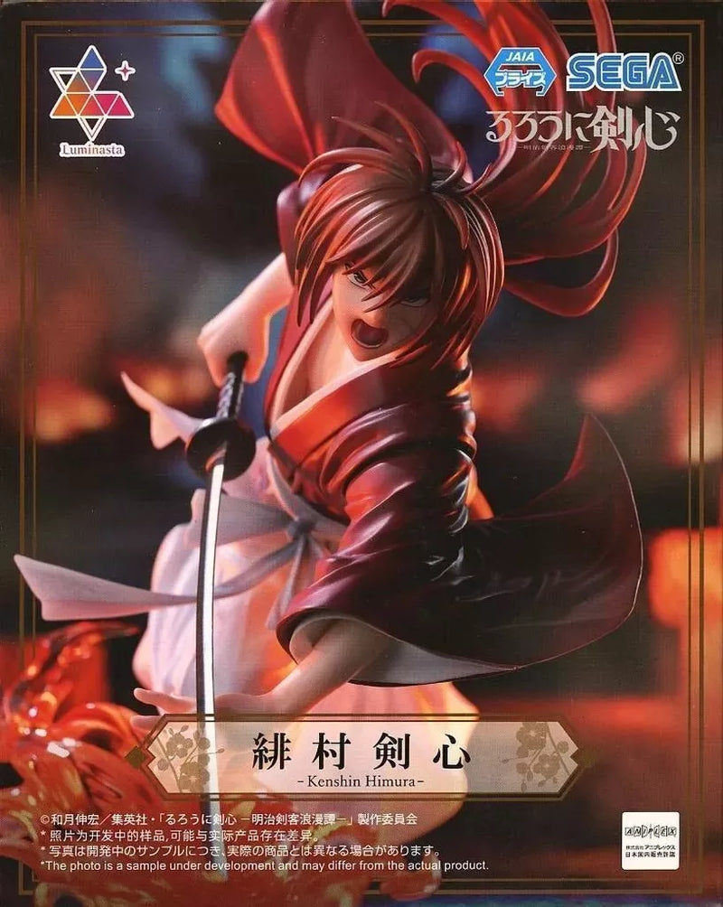 Luminasta Rurouni Kenshin Meiji Espadachim História Romântica Kenshin Himura Figura