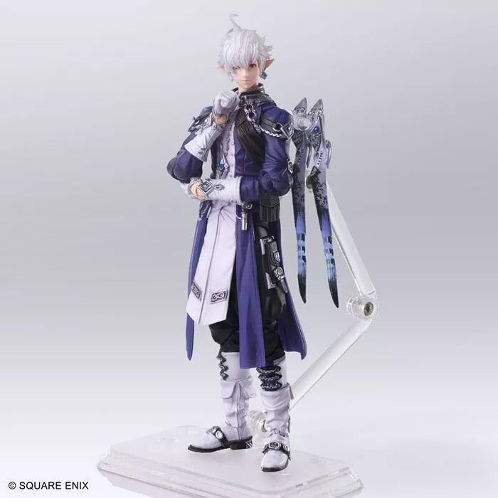 Square Enix Final Fantasy XIV Traer Arts Alphinaud Action Figura Oficial de Japón