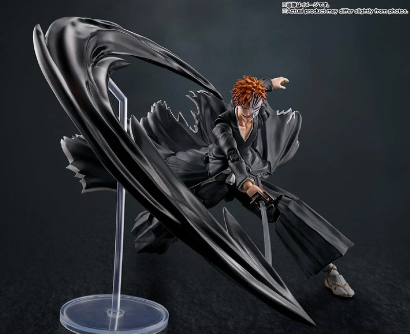 BANDAI S.H.Figuarts BLEACH Ichigo Kurosaki Getsugatensho Actionfigur JAPAN