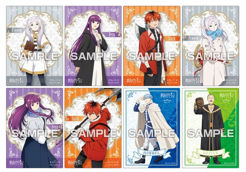 Frieren Beyond Journey's End Clear Card Collection Gum 3 Candy Toy TCG JAPAN