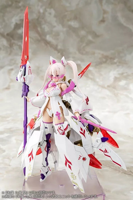 Dispositivo de Kotobukiya megami Asra de nove caudas Matsuri Figura Japão Oficial