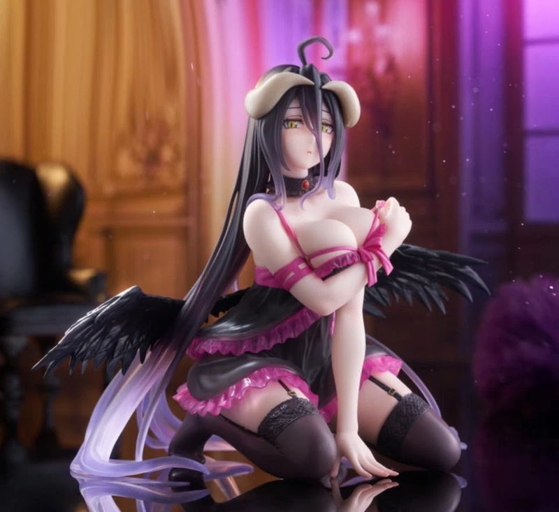 TAITO Desktop Cute Figure OVERLORD Albedo Negligee ver. JAPAN OFFICIAL