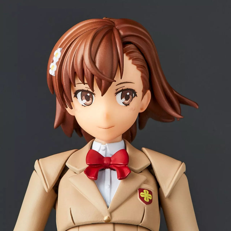 Revoltech Toaru Kagaku no Railgun Mikoto Misaka Winter Uni Ver. Figura d'azione