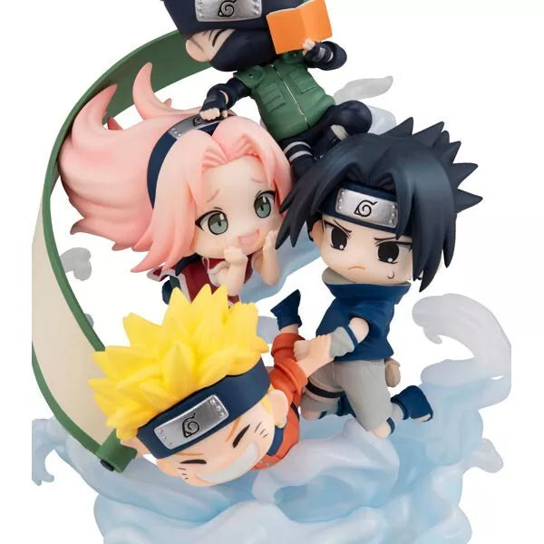 FIGUNIDADE NARUTO SHIPPUDEN EQUIPE SETE GRUPO! Figura Japão Oficial