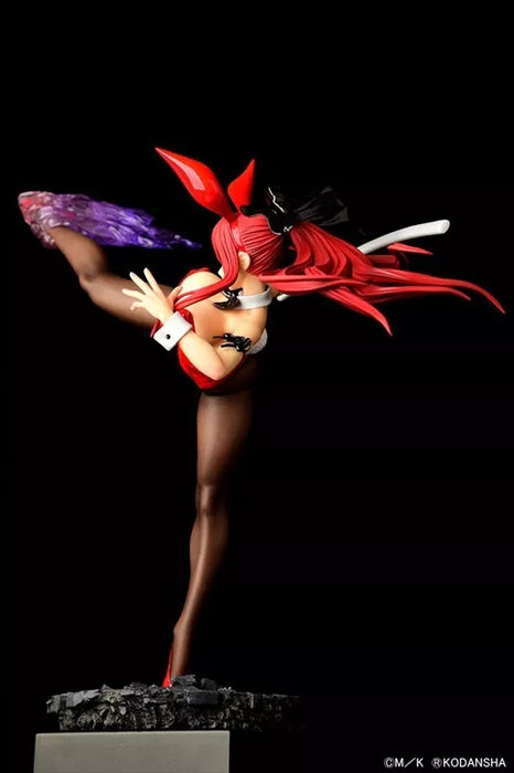 Fairy Tail Erza Scarlet High Kick ver. Crimson Bunny 1/6 Figure JAPAN OFFICIAL