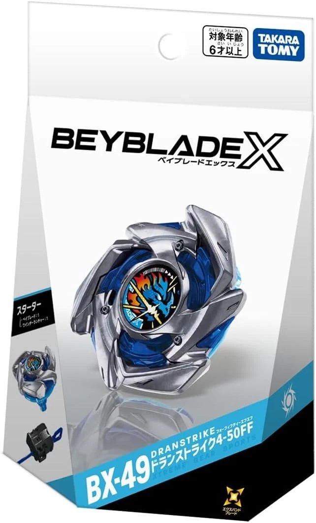 Takara Tomy Beyblade X BX-49 Starter Dran Strike 4-50FF JAPAN OFFICIAL