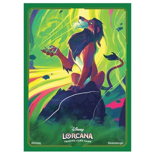 Disney Lorcana Card Sleeves Scar Vengeful Lion JAPAN OFFICIAL