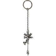 Square Enix Dirge Of Cerberus Final Fantasy VII Cerberus Keychain JAPAN OFFICIAL
