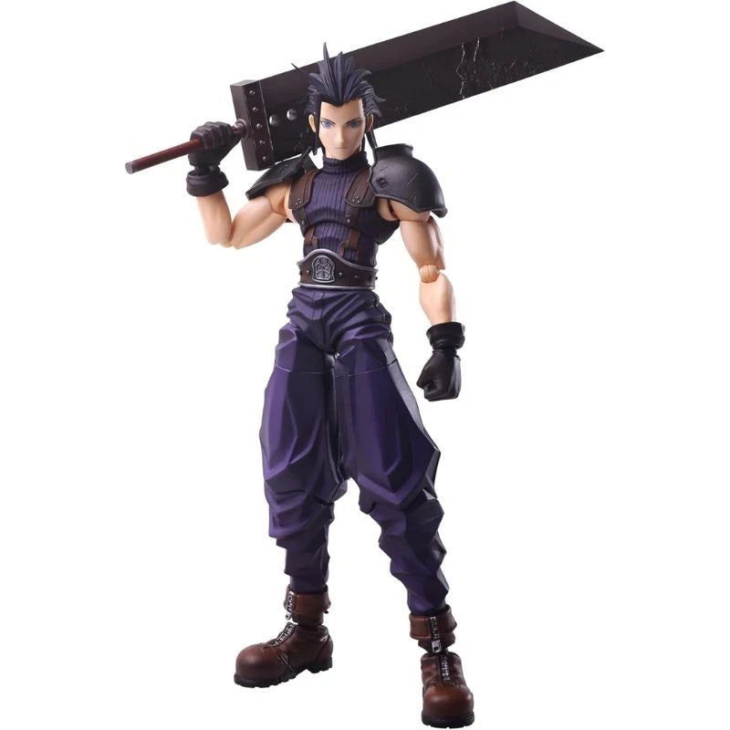 Square Enix Final Fantasy VII BRING ARTS Zack Fair Action Figure JAPAN OFFICIAL