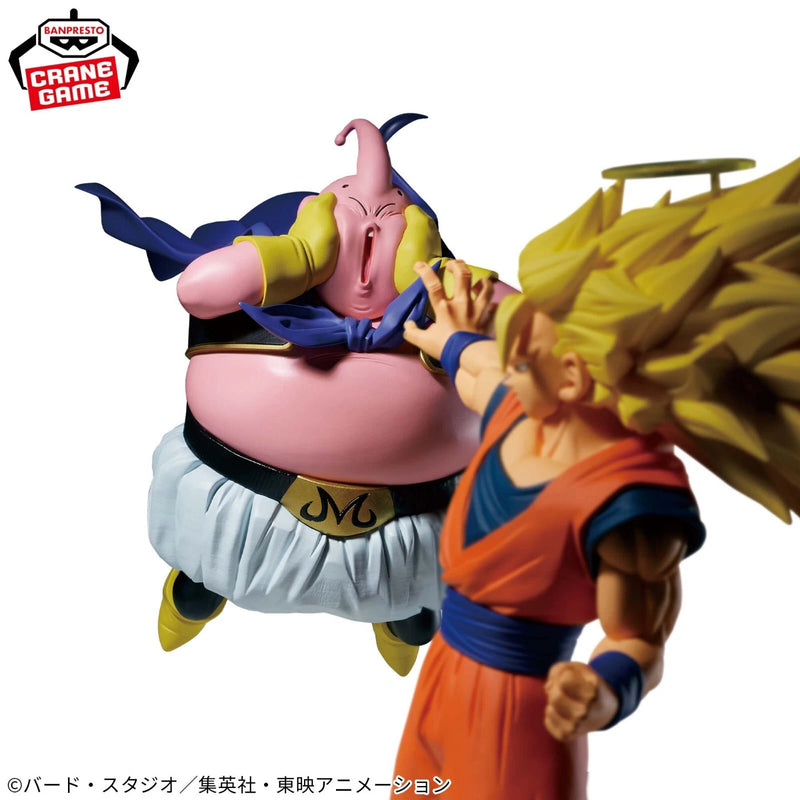 Dragon Ball Z Match Makers Super Saiyan 3 Son Goku VS Majin Buu Figure Lot de 2