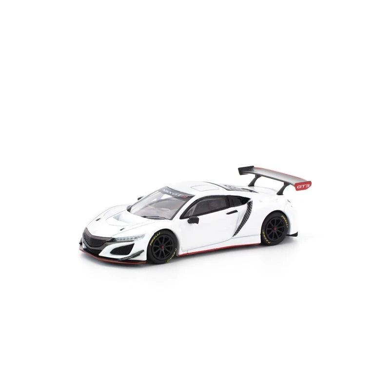 Honda NSX GT3 EVO22 White 1/64 Miniature Car JAPAN OFFICIAL