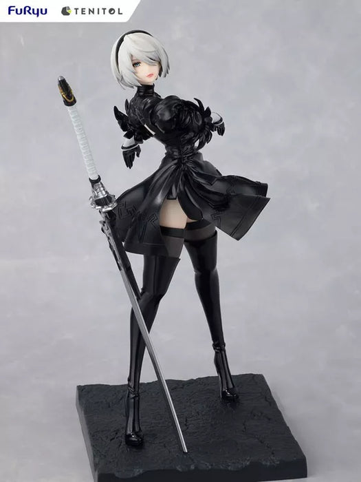 Furyu Tenitol Nier: Autómata Ver1.1A 2B Yorha No.2 Tipo B Figura Japón Oficial