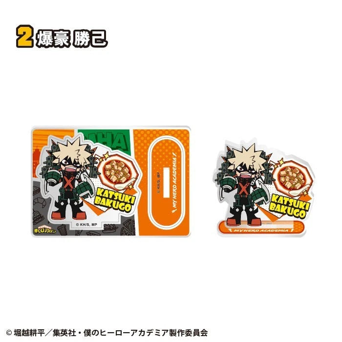My Hero Academia Chara Gourmet Acrylständer 20er-Pack Box Süßigkeitenspielzeug JAPAN OFFIZIELL